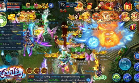 Lộ clip cực nóng bang chiến đầu tiên trong Tru Tiên Mobile