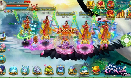 PK 3 vs 3 liên server “nóng bỏng tay" trong Song Kiếm Hợp Bích