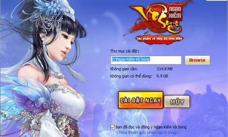 Tải game nhận hàng hiếm, hồi hộp chiến môn phái mới NKVS