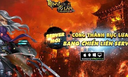 Mộng Võ Lâm khai mở server mới, tặng Giftcode giá trị