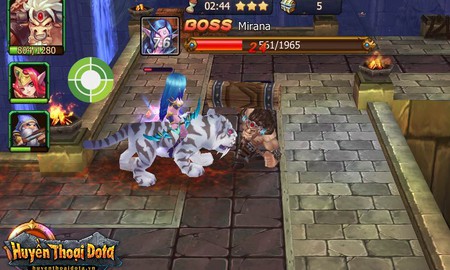 Điểm sáng đồ họa 3D khiến game thủ thích mê trong Huyền Thoại DotA