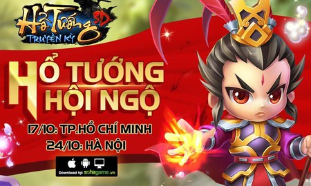 Offline Hổ Tướng Truyền Kỳ đổ bộ 2 miền Nam Bắc