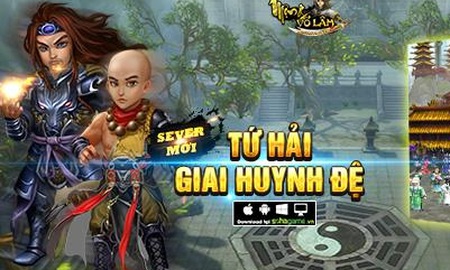 Khai mở server mới, Mộng Võ Lâm dành tặng Giftcode giá trị