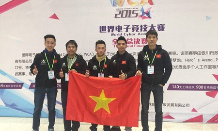 Tuyển Đột Kích Việt thắng giải hơn 700 triệu đồng tại Trung Quốc