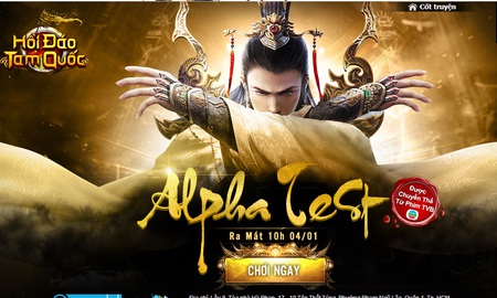 Hồi Đáo Tam Quốc mở cửa Alpha Test ngày 4/1 tại Việt Nam
