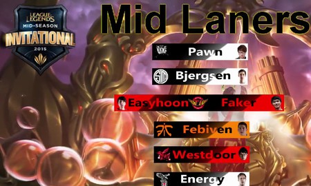 Liên Minh Huyền Thoại: Cao thủ đường giữa hội tụ tại MSI 2015