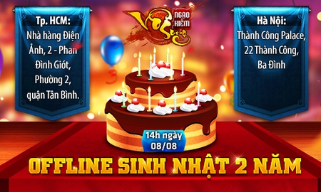 Big Offline sinh nhật NKVS quy mô, chất lượng và sẵn sàng bùng nổ