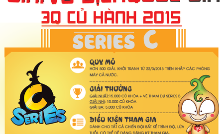 3Q Củ Hành: Series C năm 2015 càn quét 63 tỉnh thành