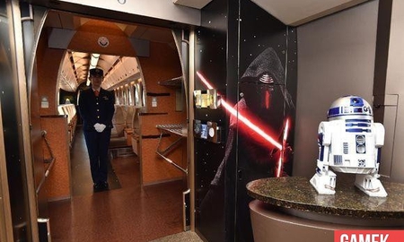 Độc đáo với đoàn tàu hỏa dựa theo bom tấn Star Wars: The Force Awakens