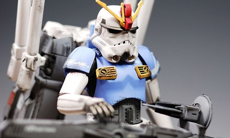 Ngỡ ngàng trước sự kết hợp hoàn hảo giữa Gundam và Star Wars