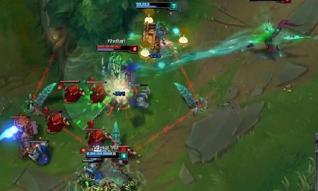 Liên Minh Huyền Thoại: Thresh hỗ trợ quá siêu việt