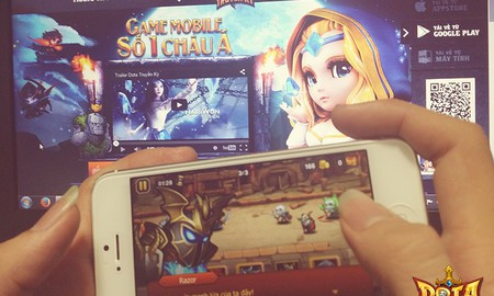 gMO số 1 Châu Á - DoTa Truyền Kỳ “trình làng” phiên bản iOS