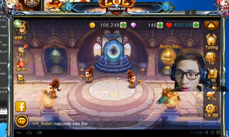 Streamer ViruSs tường thuật trực tiếp LoL Truyền Kỳ ngày đầu ra mắt tại Việt Nam