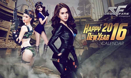 Ngọc Trinh bất ngờ xuất hiện trong bộ lịch... Đột Kích