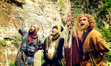 Lạ mắt với phim Tây Du Ký hài có sự xuất hiện của Vương Đại Chùy