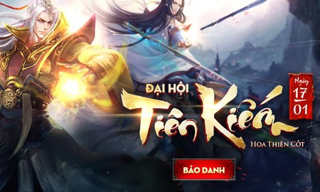 Các huyền thoại làng game Việt quy tụ tại Đại Hội Tiên Kiếm của webgame Hoa Thiên Cốt