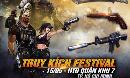 Truy Kích "mạnh tay" chi tiền tài trợ game thủ tham gia VTC Mobile Festival