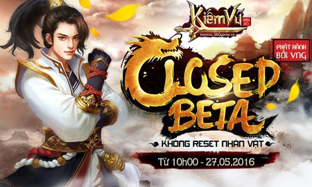 Kiếm Vũ tưng bừng Closed Beta với hàng loạt sự kiện hấp dẫn