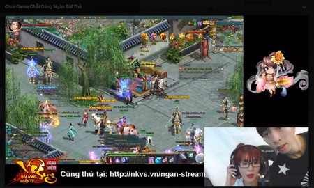 ViruSs Đặng Tiến Hoàng bất ngờ lấn sân streamer client game 2D Ngạo Kiếm Vô Song