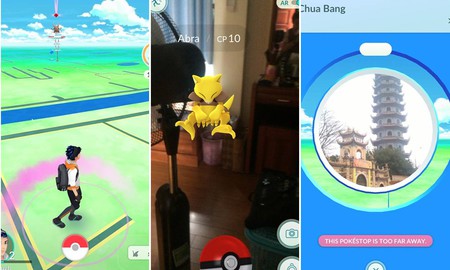 Chùm ảnh chơi Pokemon Go tại Việt Nam sáng nay