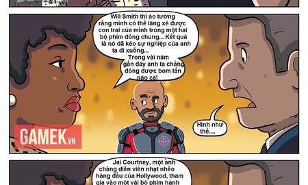 Truyện tranh hài - Diễn viên Suicide Squad "dị" từ phim đến cả ngoài đời