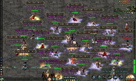 Choáng: Cả nghìn game thủ Võ Lâm Truyền Kỳ đang ngồi treo máy giữa thành vì bức xúc