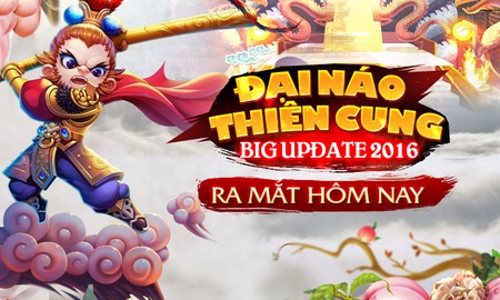 Ngộ Không Truyền Kỳ “âm thầm” tung siêu update Đại Náo Thiên Cung