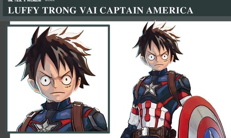 Thưởng thức tác phẩm "One Piece Avengers" độc nhất vô nhị