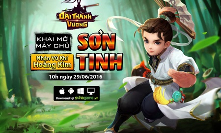 Đại Thánh Vương: Khai mở Sơn Tinh, tặng người chơi đất đá chống lại Thủy Tinh