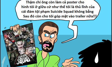 Truyện tranh hài - Sự thật về Joker của Jared Leto trong Suicide Squad
