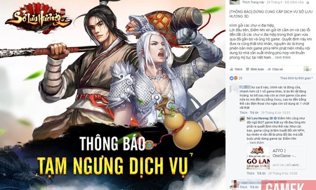 Mới ra mắt hơn 1 tháng đã đóng cửa, Sở Lưu Hương 3D khiến game thủ Việt bất ngờ