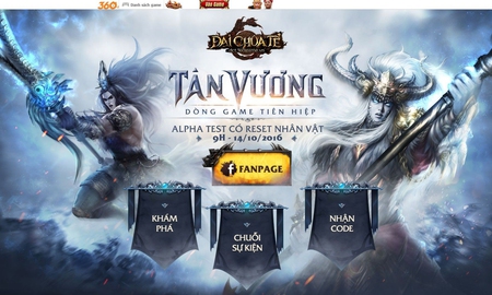 Đại Chúa Tể mở cửa thử nghiệm tại Việt Nam ngày 14/10