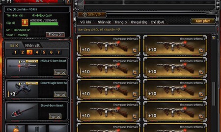 Xa tít chân trời, du học sinh vẫn chạm VIP 8 Đột Kích với kho đồ siêu khủng