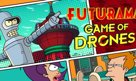 Futurama: Game of Drones - Trải nghiệm phong cách match-4 hoàn toàn mới