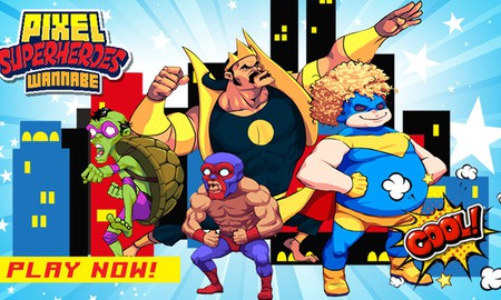 Pixel Super Heroes - Game "bựa" về đề tài siêu anh hùng trên mobile