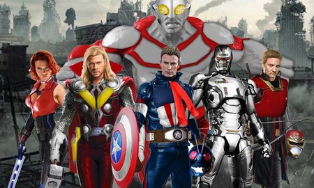 Avengers kết hợp "siêu nhân Nhật Bản" là anh hùng chất nhất hành tinh