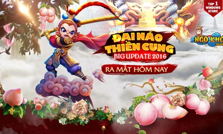 Chính thức cho phép download, Đại Náo Thiên Cung 2016 tặng game thủ GiftCode