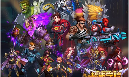 Siêu Năng Học Viện - Game thẻ bài với siêu anh hùng "vay mượn" cả DC và Marvel