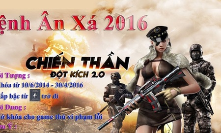 VTC Game sẽ ân xá hơn 4000 tài khoản Đột Kích vào ngày 28/04
