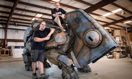 Fan cuồng Star Wars phục chế lại quái vật trong phim như thế nào