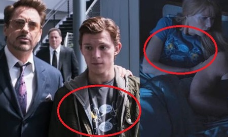 Thắc mắc kì quái về chuyện Spider-Man mặc áo của vợ... Iron Man trong trailer