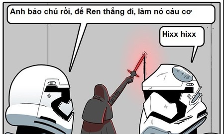 Truyện tranh hài - Cuộc sống khốn khổ của một Stormtrooper