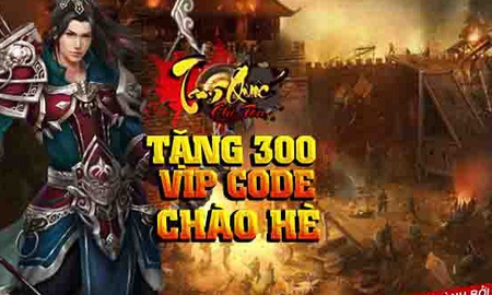 SohaPlay tặng ngay 300 VIPCode Tam Quốc Chí Tôn