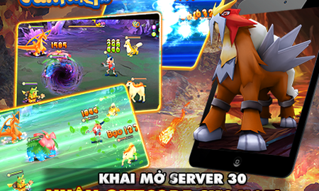 Ra mắt server Entei, Vua Pocket 3D tặng ngay Gift Code giá trị