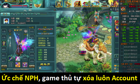 Đại gia tự phá nát account sau khi biết game không cho giao dịch trực tiếp