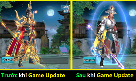 Sau khi game update, nhân vật của tôi bỗng dưng biến thành... lão chăn vịt