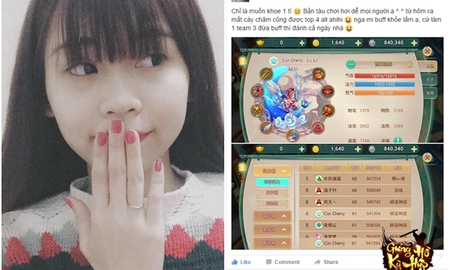 Cô gái "quẩy tung" server nước ngoài chờ game ra mắt, 500 anh em bái phục!!!