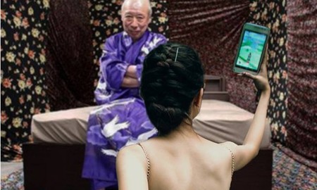 Không nhặt được mồm với bộ ảnh chế "Theo em đi bắt Pokemon nào"