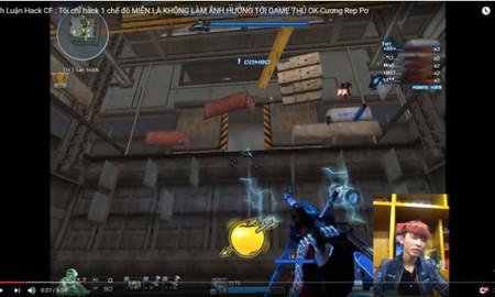 Game thủ Đột Kích ngang nhiên sử dụng hack, còn nói không ảnh hưởng đến ai