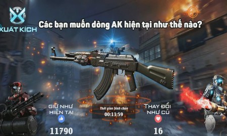 Cộng đồng Xuất Kích “sục sôi” vì AK-47 bị nerf quá mạnh tay